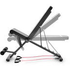 VirtuFit Opvouwbare Verstelbare Fitnessbank FB100