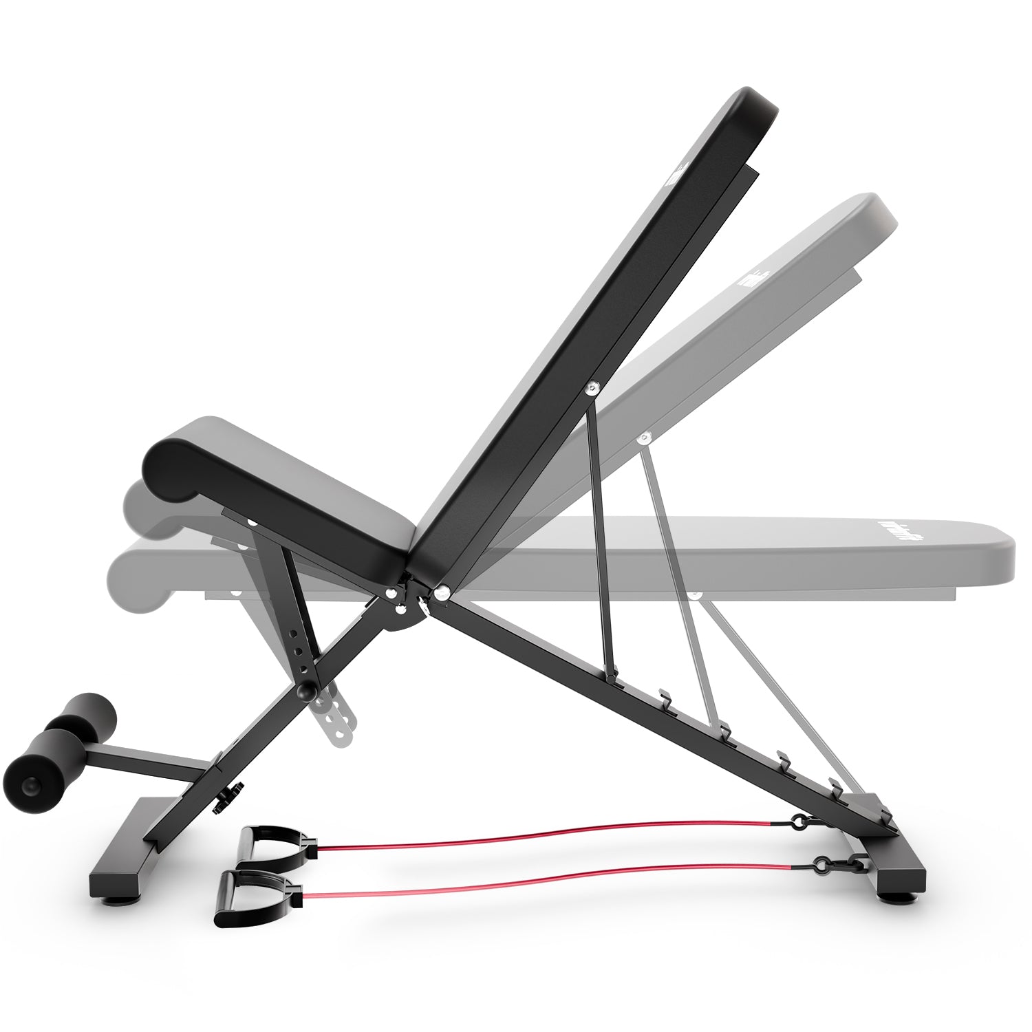 VirtuFit Opvouwbare Verstelbare Fitnessbank FB100