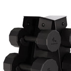 Centr Dumbbell Toren met 12-delige dumbbellset - 4 t/m 14 kg