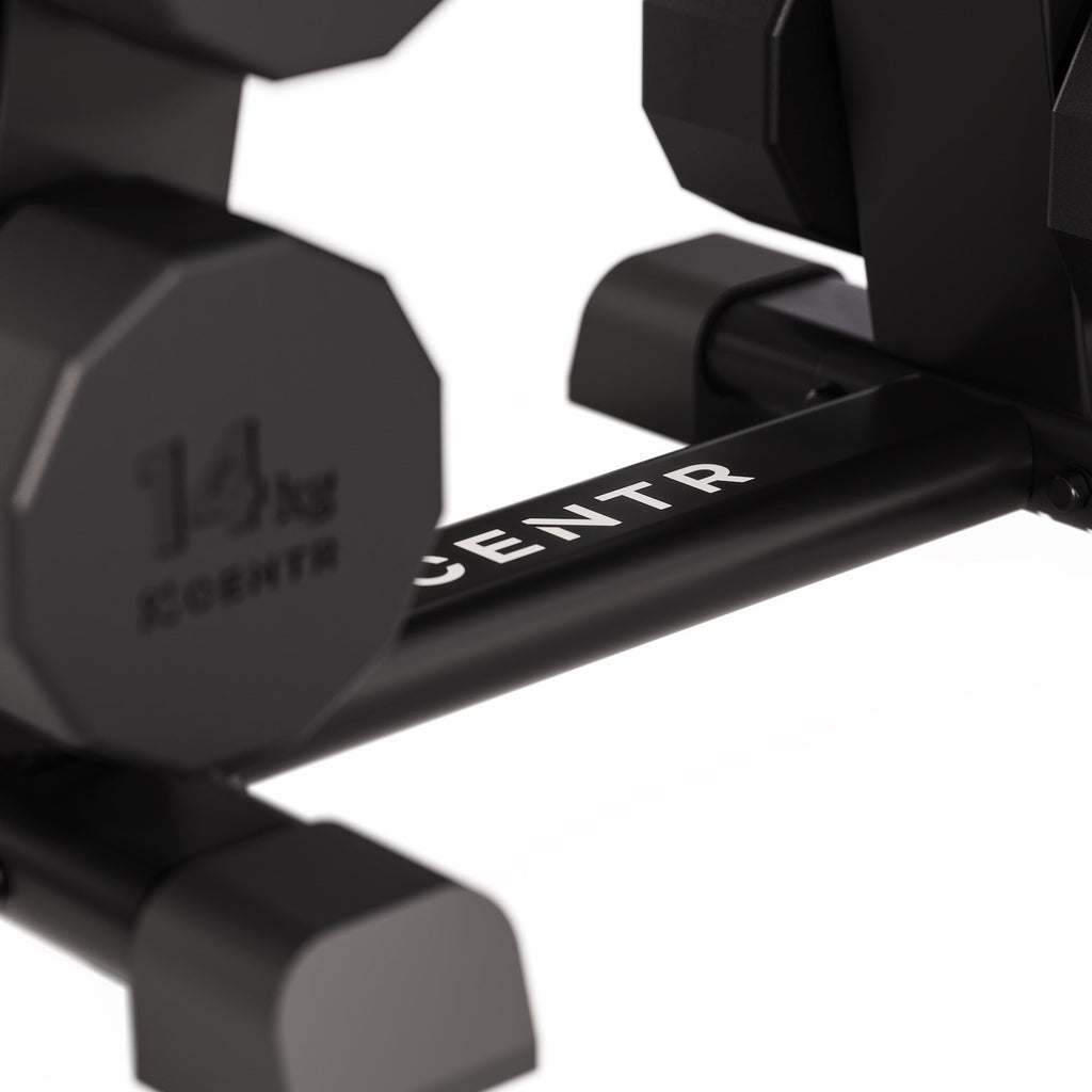 Centr Dumbbell Toren met 12-delige dumbbellset - 4 t/m 14 kg