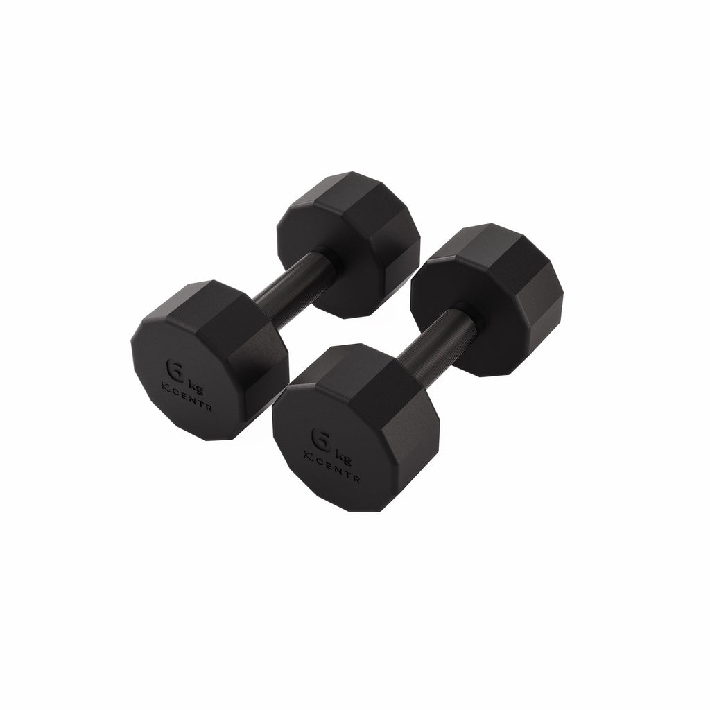 Centr Dumbbell Toren met 12-delige dumbbellset - 4 t/m 14 kg