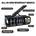 Centr Fusion Bench - Trainingsbank met opbergruimte