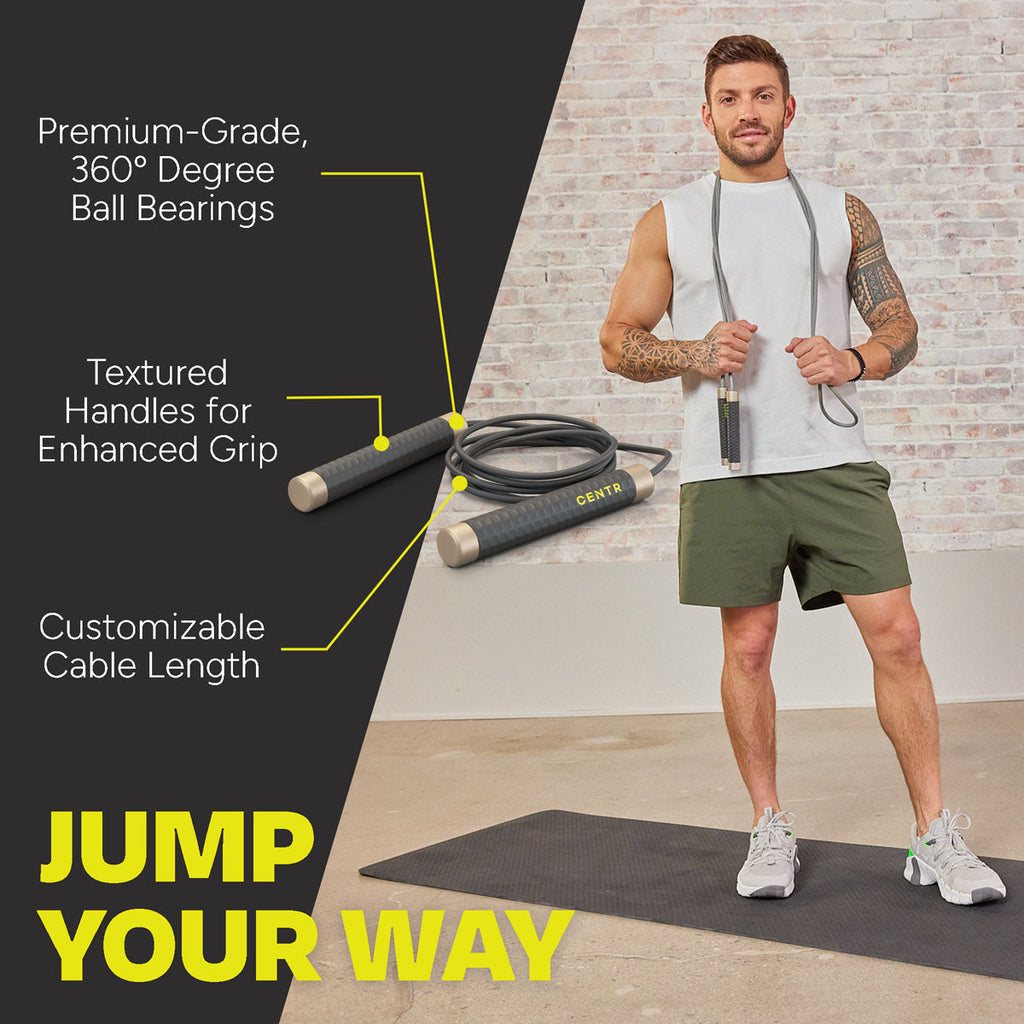 Centr CJR Jump Rope - Verstelbaar Springtouw