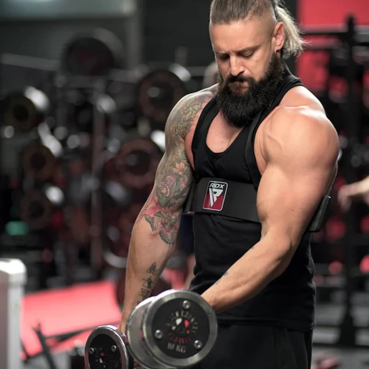 RDX Sports T2 Arm Blaster - Bicep Trainer - Zwart