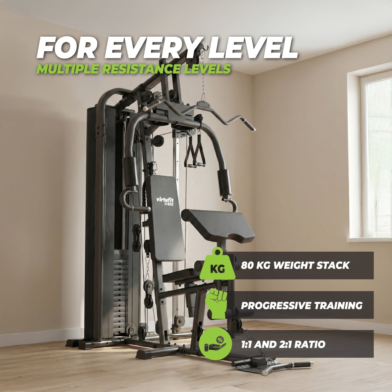 VirtuFit KH200 Homegym - Krachtstation