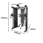 Inspire SF6 Home Gym Functional Trainer with Selectorized Smith Bar