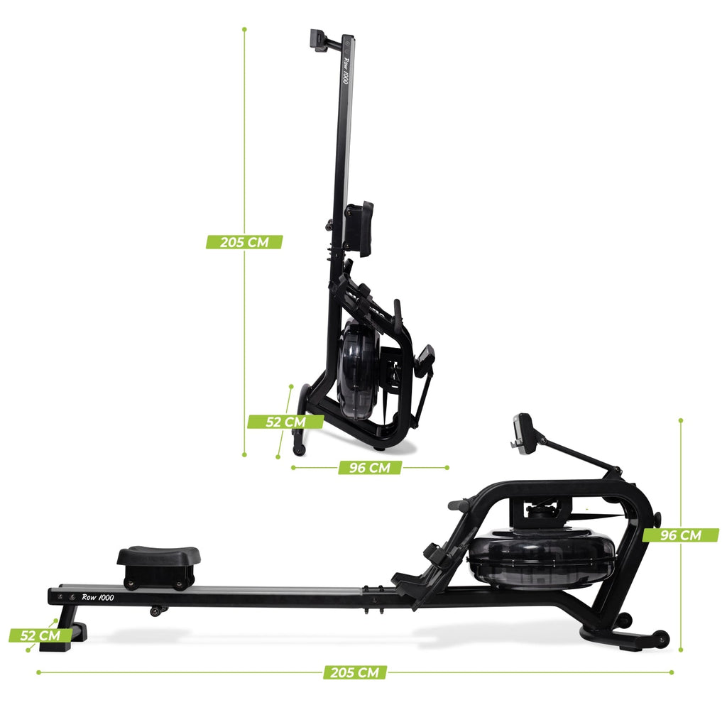 VirtuFit Roeitrainer Pro Water Resistance Row 1000