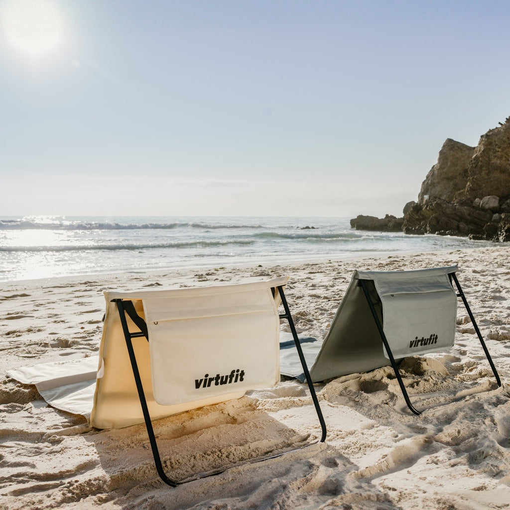 VirtuFit Strandmat - Zwart