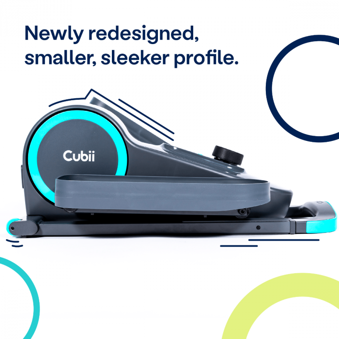 Cubii Go Stoelfiets - Blauw
