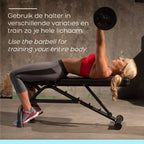 Iron Gym Verstelbare Halterset - 20 kg - 25 mm - Zwart