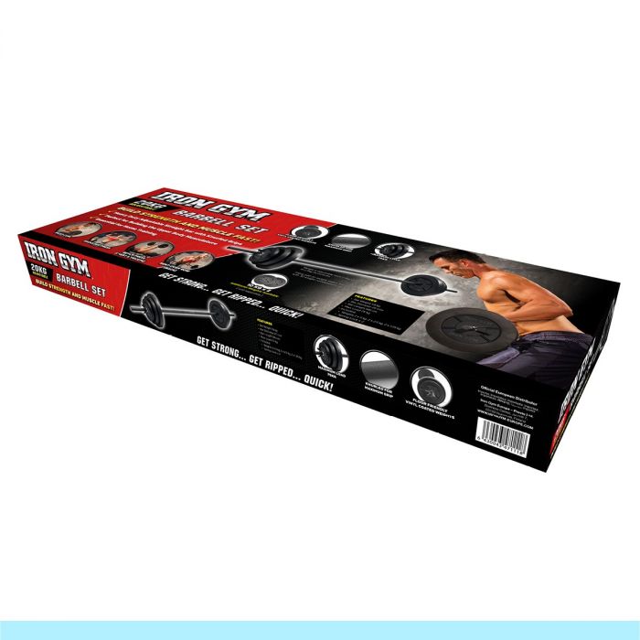 Iron Gym Verstelbare Halterset - 20 kg - 25 mm - Zwart