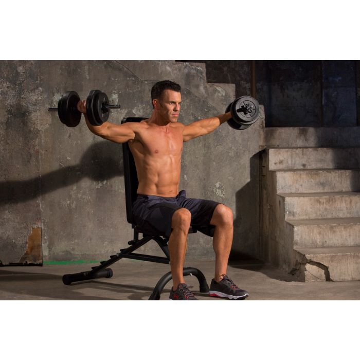 Iron Gym Verstelbare Dumbbell Set - 2 x 7,5 kg