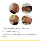 Rock Gym 6-in-1 Trainingsbank - Buikspierbank