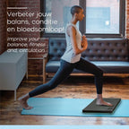 Orange Gym Spiky Balance Pad 2 in 1 - Groen/Zwart