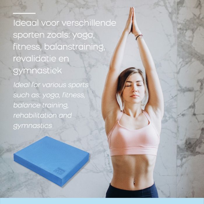 Orange Gym Balance Pad - Orangeade Orange/Oranje