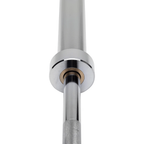 HMS Premium Olympische Halterstang met Lock Jaw Collars en Veerclipsluiting - 50 mm - 150 cm