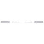 HMS Premium Olympische Halterstang met Lock Jaw Collars en Veerclipsluiting - 50 mm - 150 cm