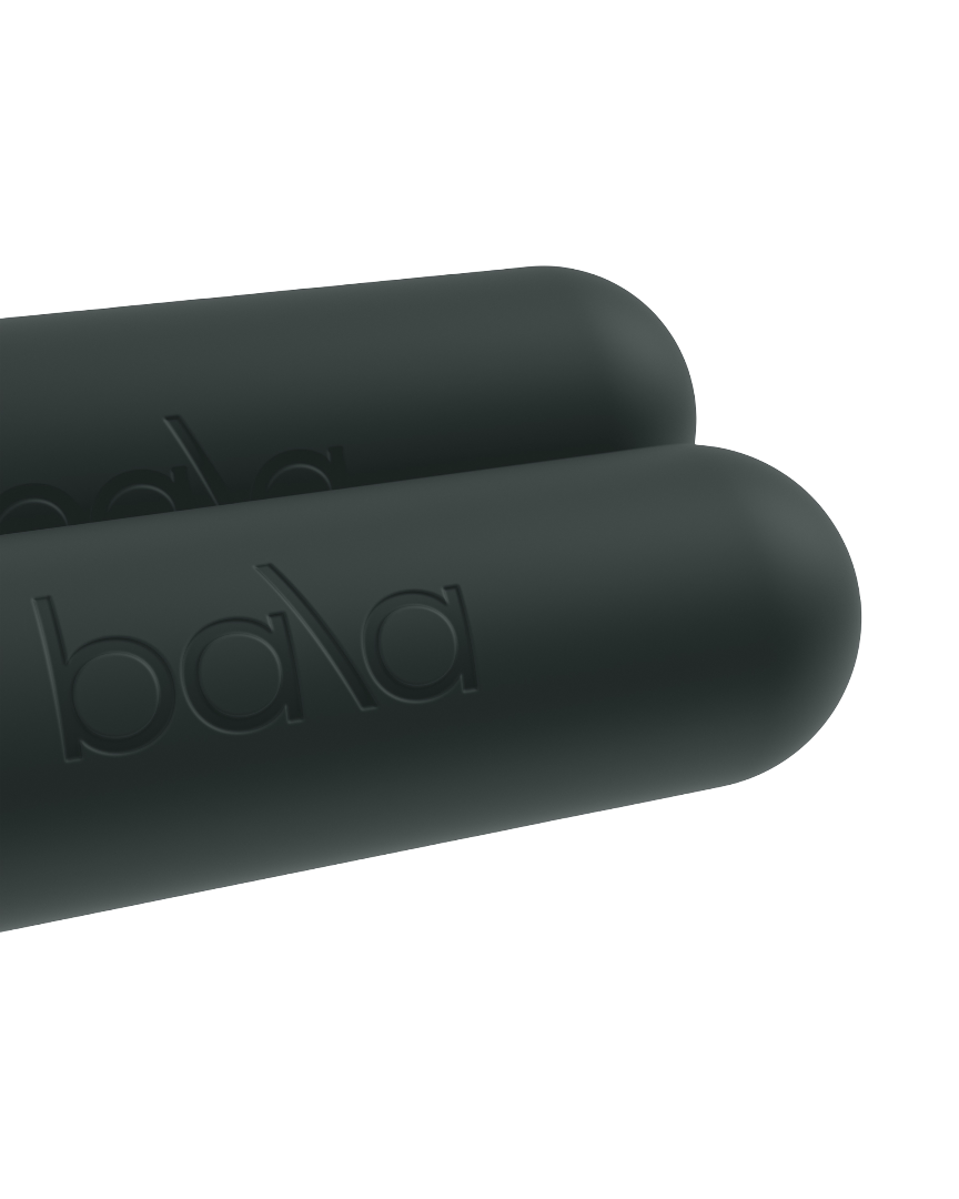 Bala Bars Dumbbells - 2 x 1 kg - Charcoal/Grijs