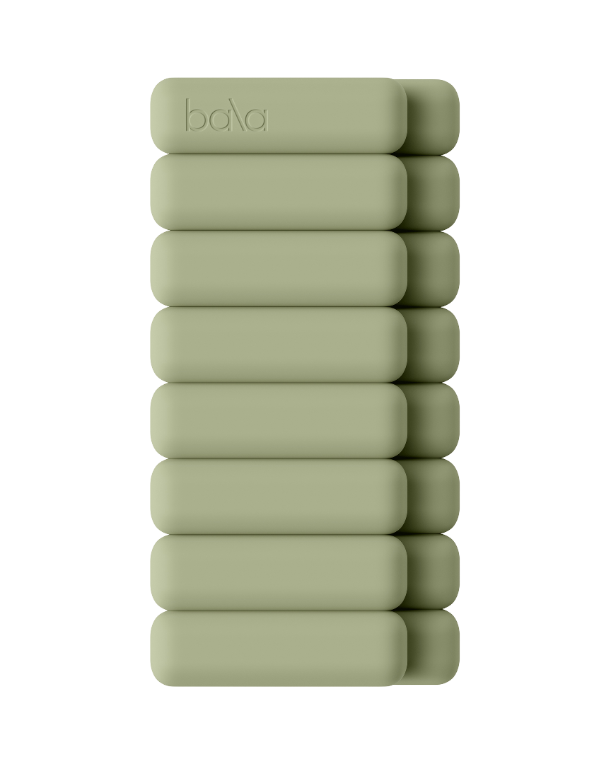 Bala Bangles Enkel- en Polsgewicht - Sage/Groen - Afbeelding 9