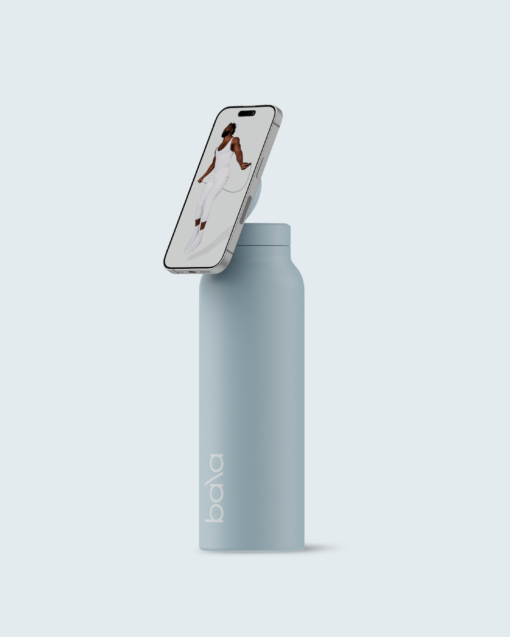 Bala Bottle 710 ml - Waterfles met MagSafe Tripod - Sea/Blauw