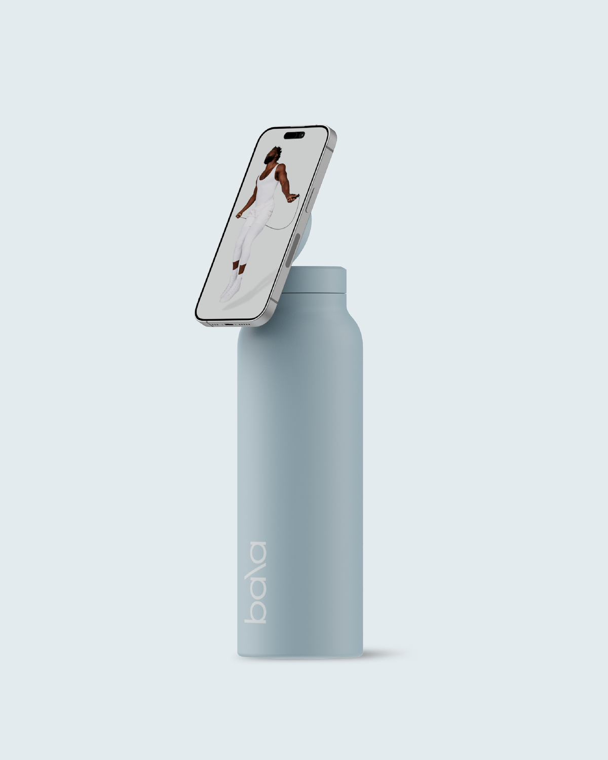 Bala Bottle 710 ml - Waterfles met MagSafe Tripod - Sea/Blauw