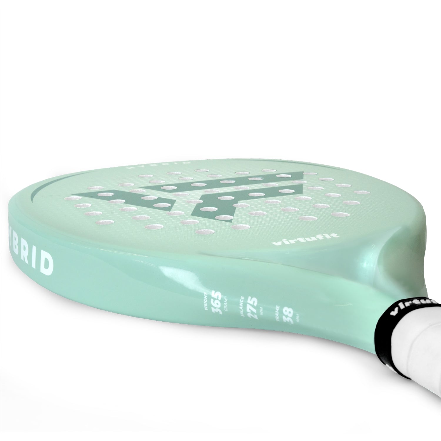 VirtuFit Hybrid Padel Racket - Mint Green