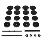 VirtuFit Verstelbare Dumbbellset - 2 in 1 Set - 30 kg - Vinyl - Tweedekans