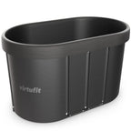 VirtuFit IJsbad Ovaal - Antraciet - 500 Liter - Inclusief accessoires