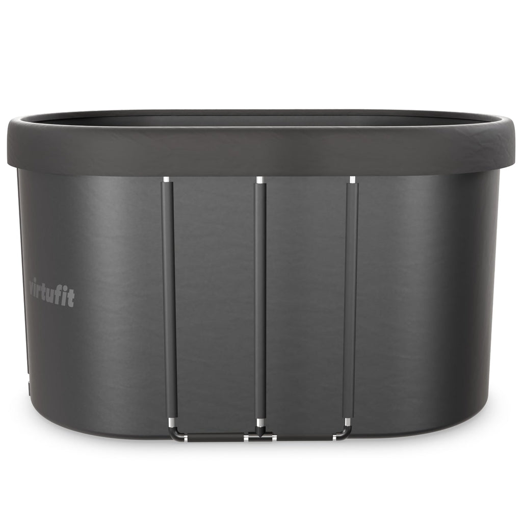 VirtuFit IJsbad Ovaal - Antraciet - 500 Liter - Inclusief accessoires