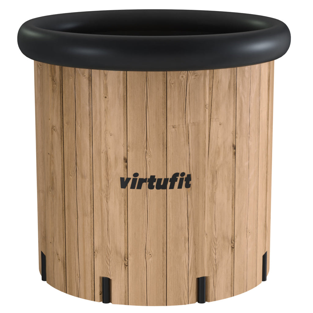 VirtuFit IJsbad XXL - 375 Liter - Wood Look - Inclusief accessoires