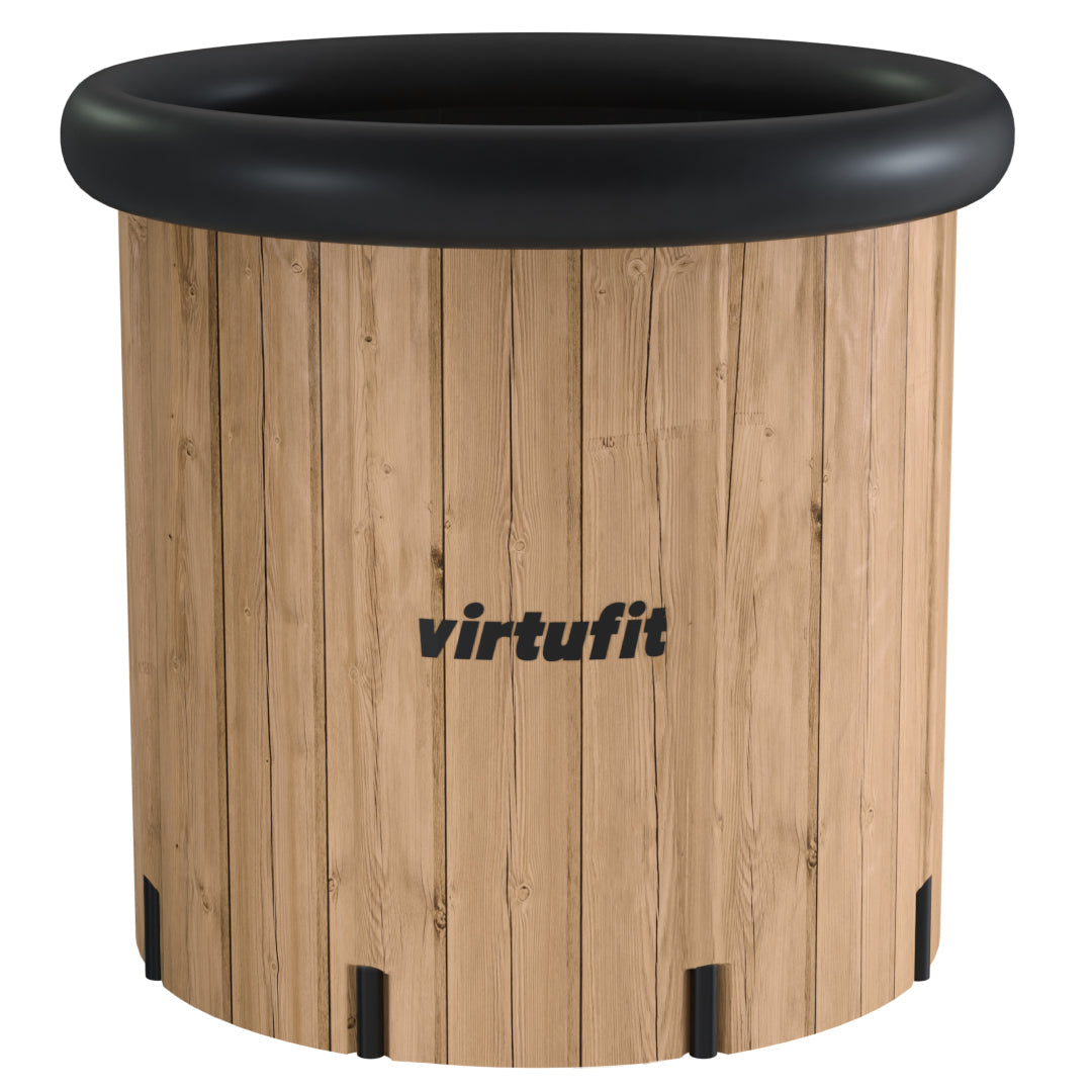 VirtuFit IJsbad XXL - 375 Liter - Wood Look - Inclusief accessoires