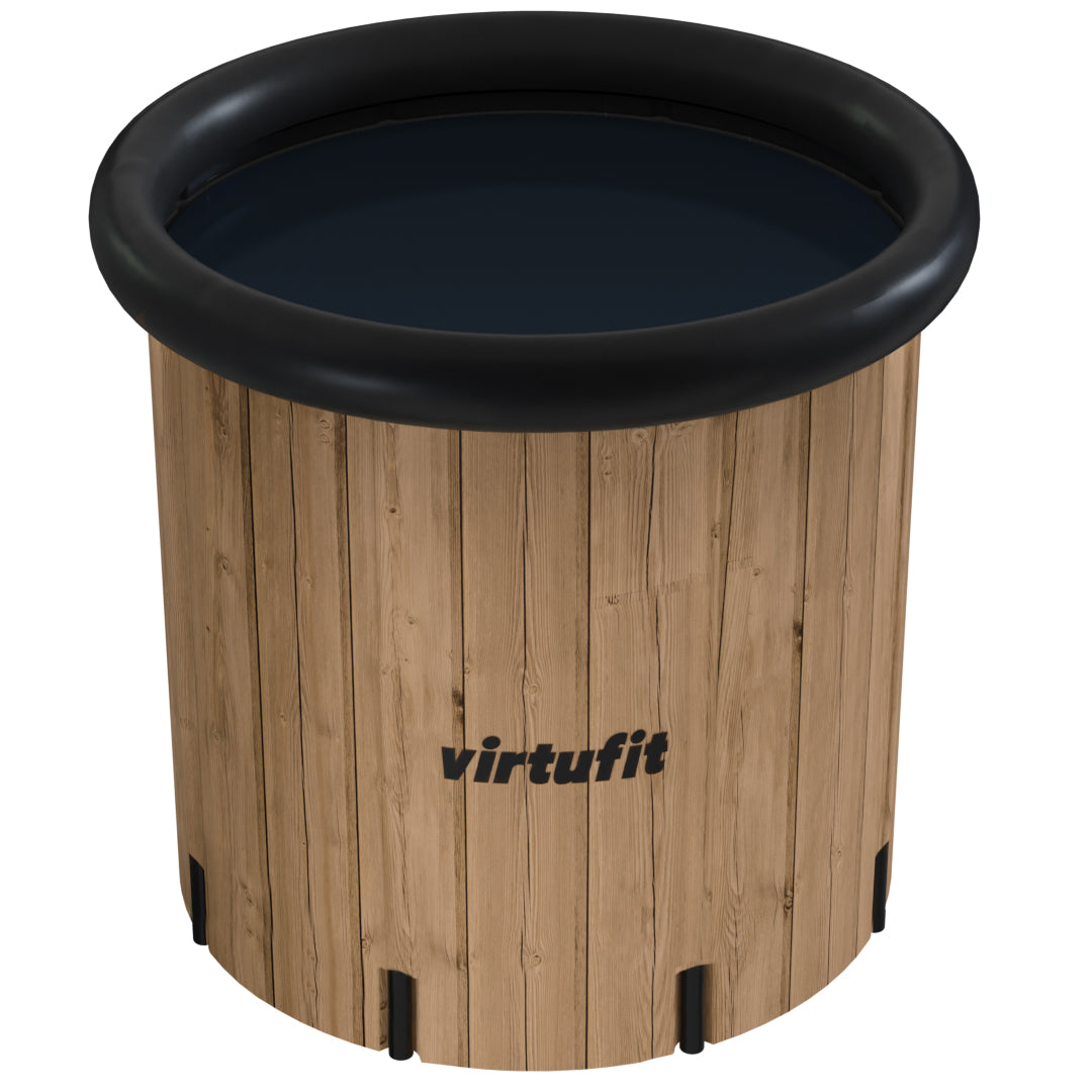 VirtuFit IJsbad XXL - 375 Liter - Wood Look - Inclusief accessoires