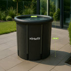 VirtuFit IJsbad XXL - 375 Liter - Antraciet - Inclusief accessoires