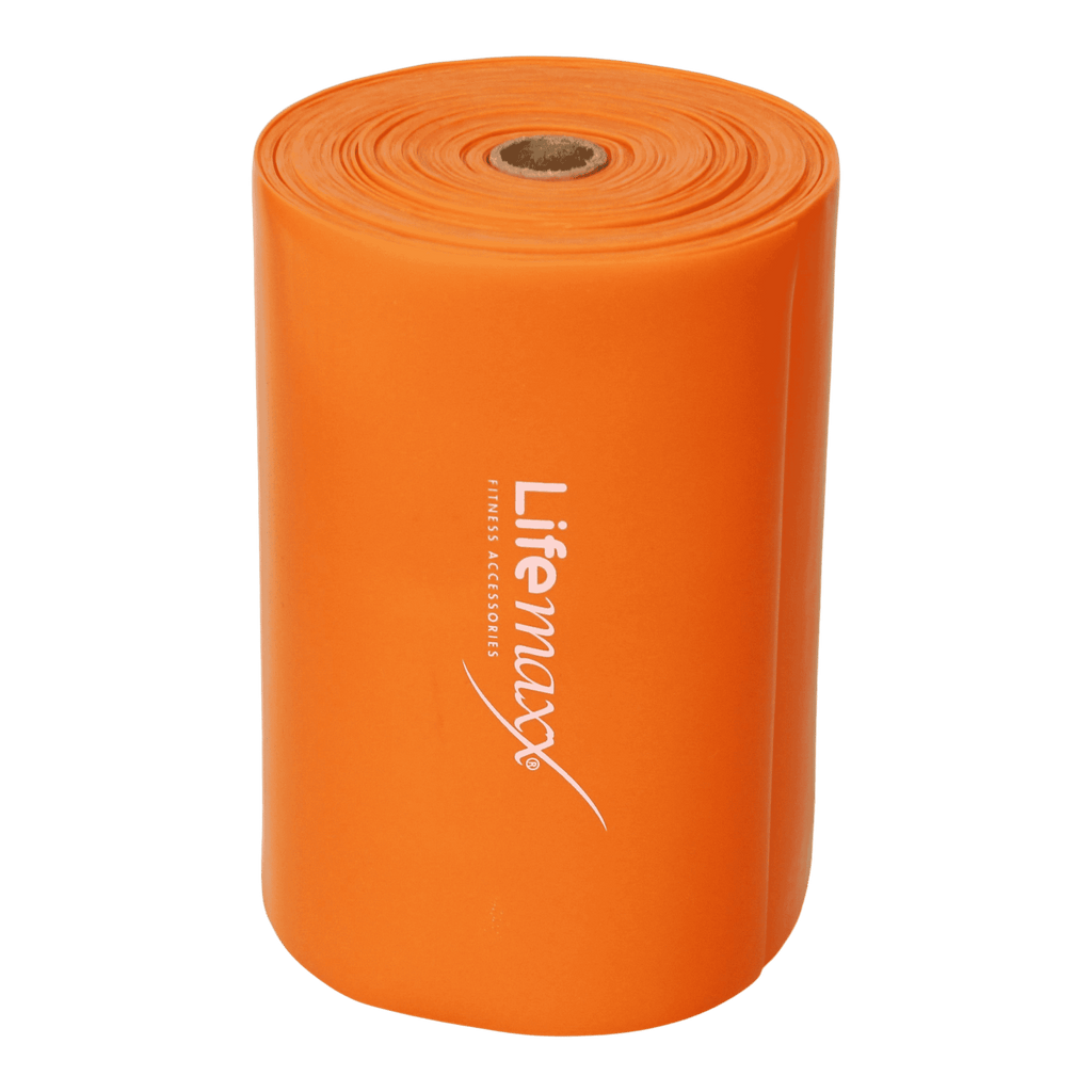 Lifemaxx Flex Band - Sterk - 12 meter - Oranje