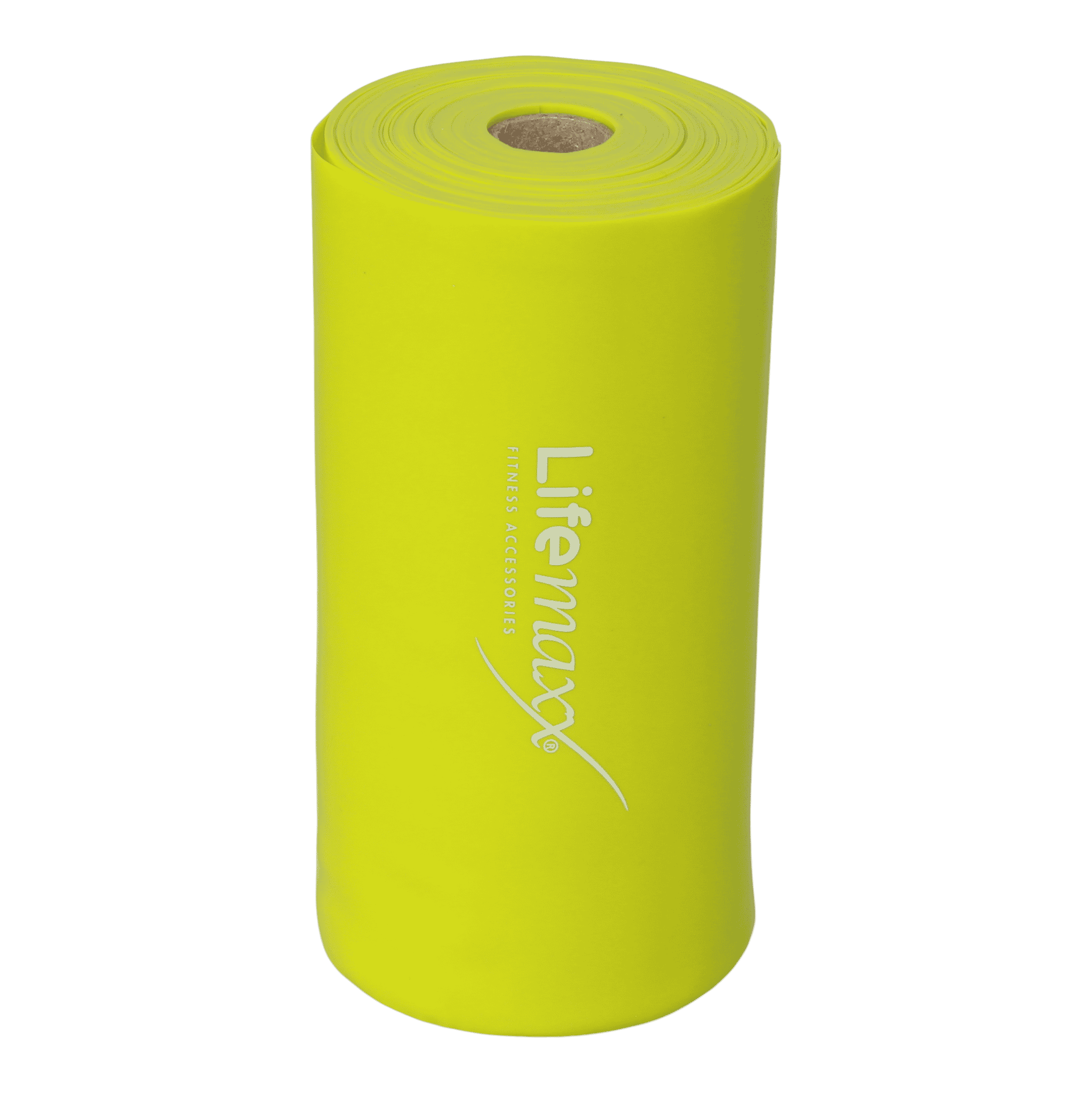 Lifemaxx Flex Band - Licht - 12 meter - Geel