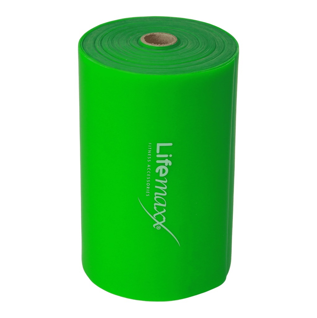 Lifemaxx Flex Band - Medium - 12 meter - Groen