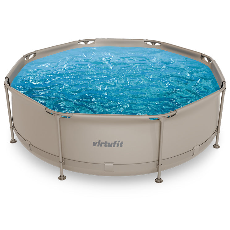 VirtuFit Rond Zwembad - Ø244 x 76 cm - Beige