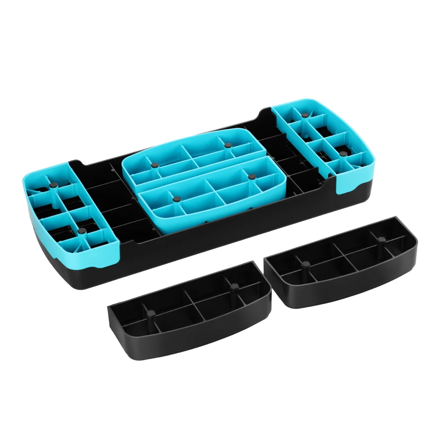 HMS Fitness Aerobic Step - Zwart/Blauw