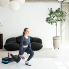 HMS Fitness Aerobic Step - Zwart/Blauw