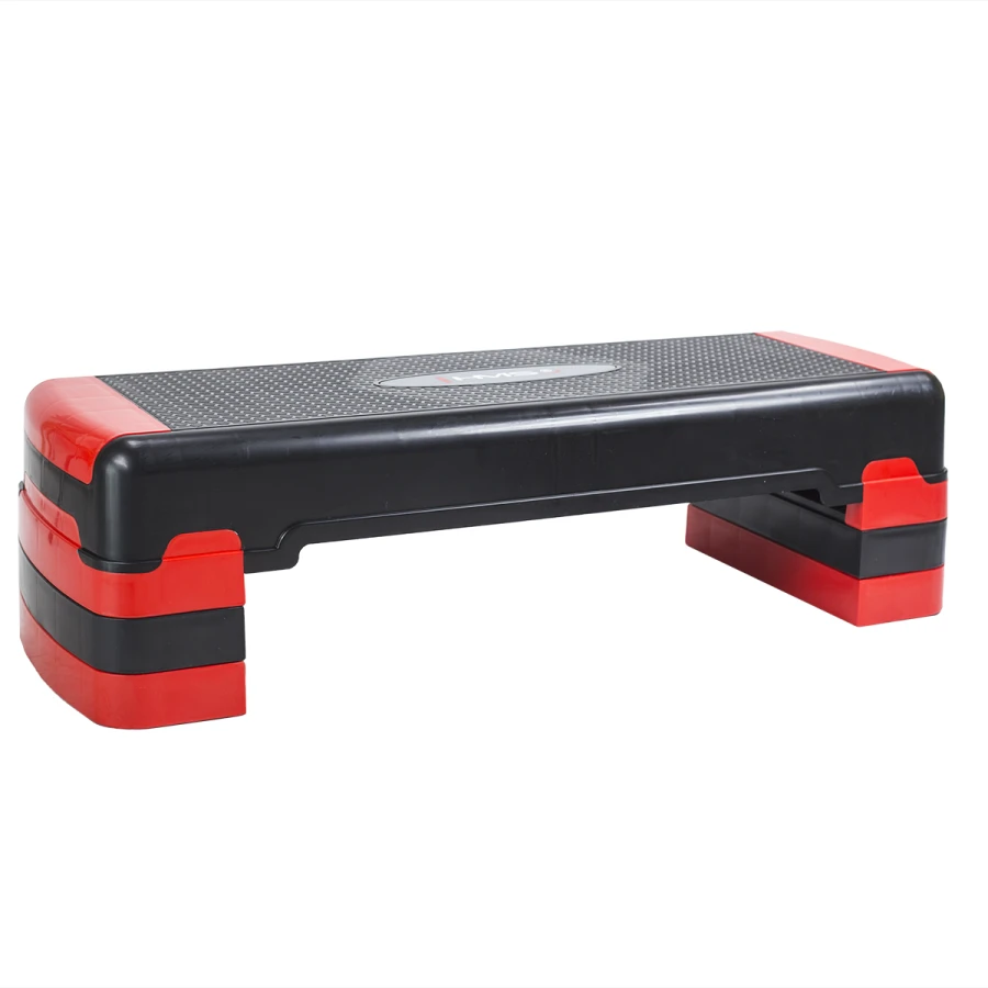 HMS Fitness Aerobic Step - Zwart/Rood