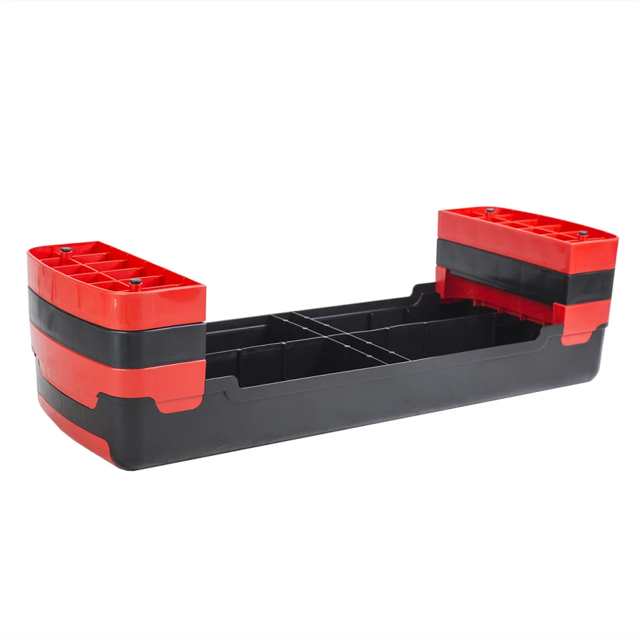 HMS Fitness Aerobic Step - Zwart/Rood