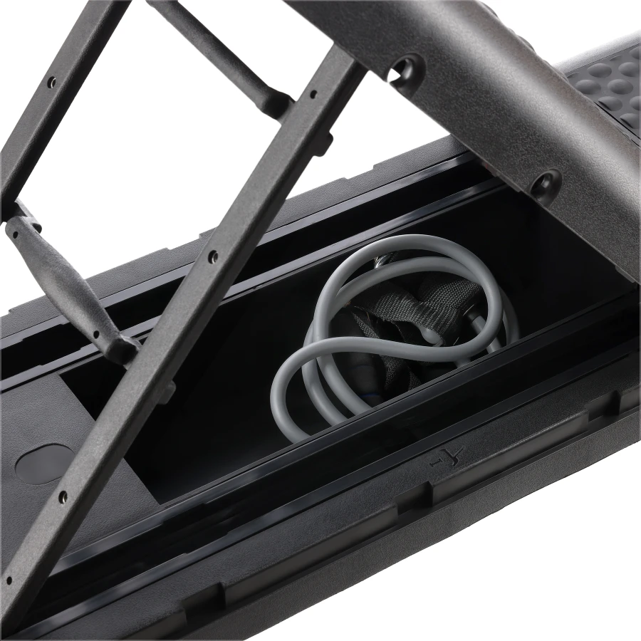 HMS Fitness Verstelbare Fitness Step Pro - Aerobic Stepper - Zwart/Oranje