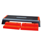 HMS Fitness Premium Aerobic Step - Zwart/Rood