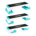 HMS Fitness Premium Aerobic Step - Wit/Blauw
