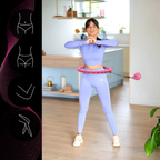 HMS ONE Fitness Hoelahoep - Roze