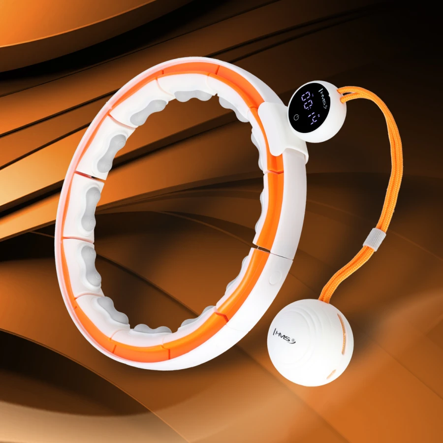 HMS Hoelahoep - Magneten, Gewicht & Teller - Wit/Oranje