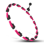 HMS Set Hoelahoep - Zwart/Roze + Afslank Tailleband