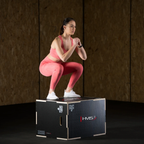 HMS Fitness Plyobox Hout - 75 x 60 x 50 cm - Zwart
