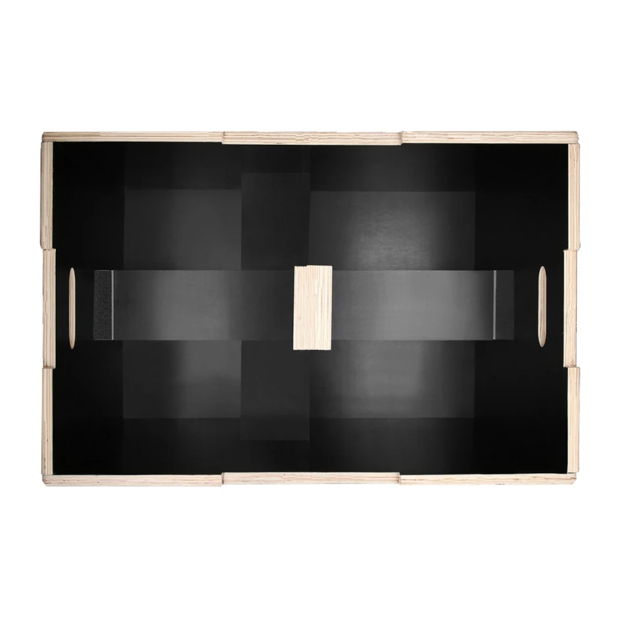 HMS Fitness Plyobox Hout - 75 x 60 x 50 cm - Zwart