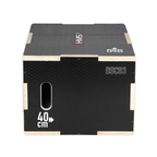 HMS Fitness Plyobox Hout - 50 x 40 x 30 cm - Zwart